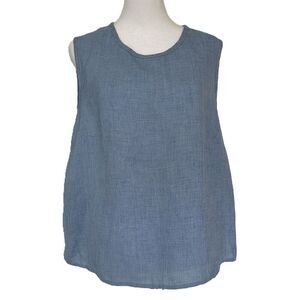 Vintage Swing Tank Size 14 Light Blue Coastal Classic Soft Girl Appleseed's